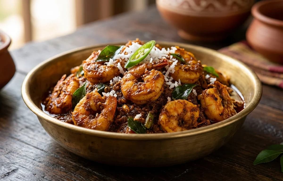Mangalorean Prawn Sukka