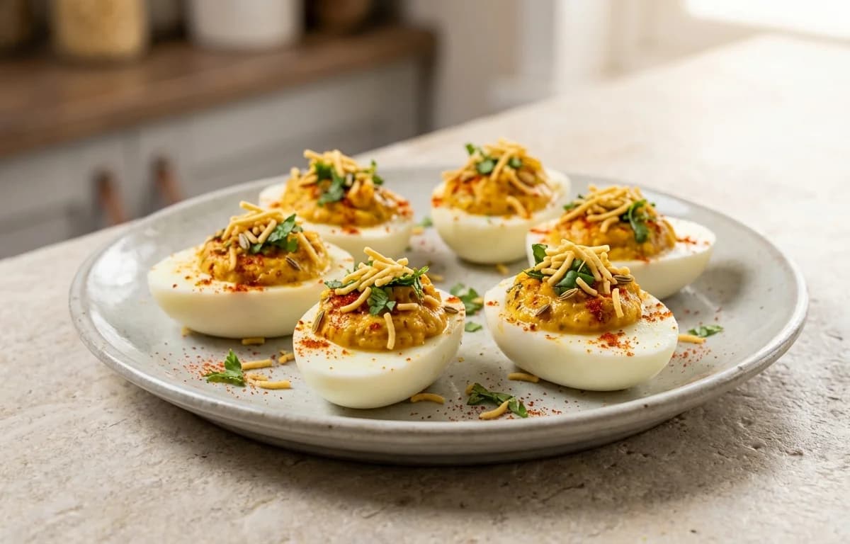Marwari Deviled Eggs