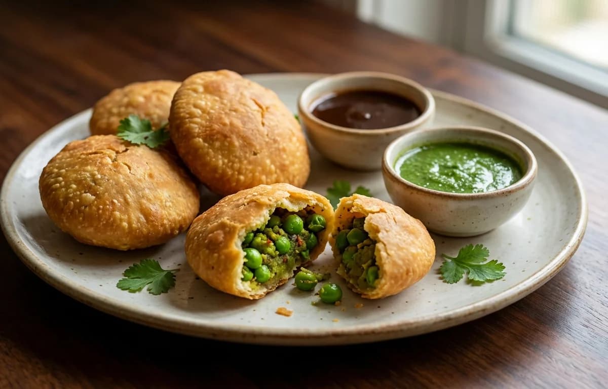 Mattar ki Kachori
