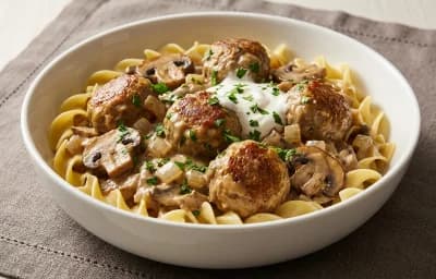 Meatball Stroganoff