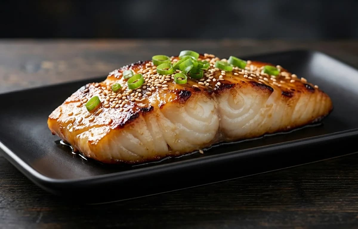 Miso Glazed Black Cod