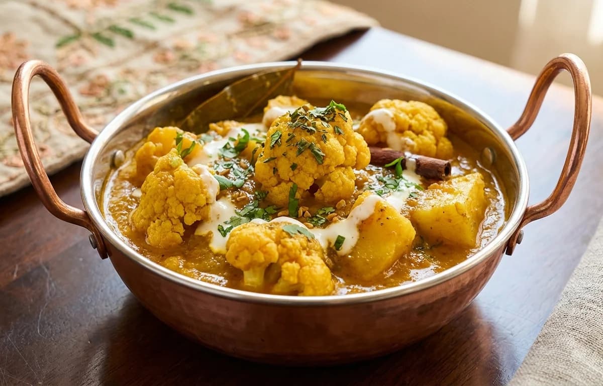 Mughlai Aloo Gobi
