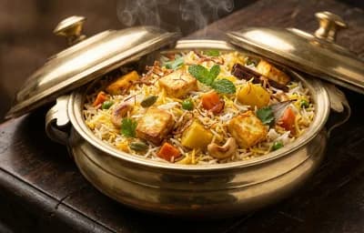 Mughlai Vegetable Biryani