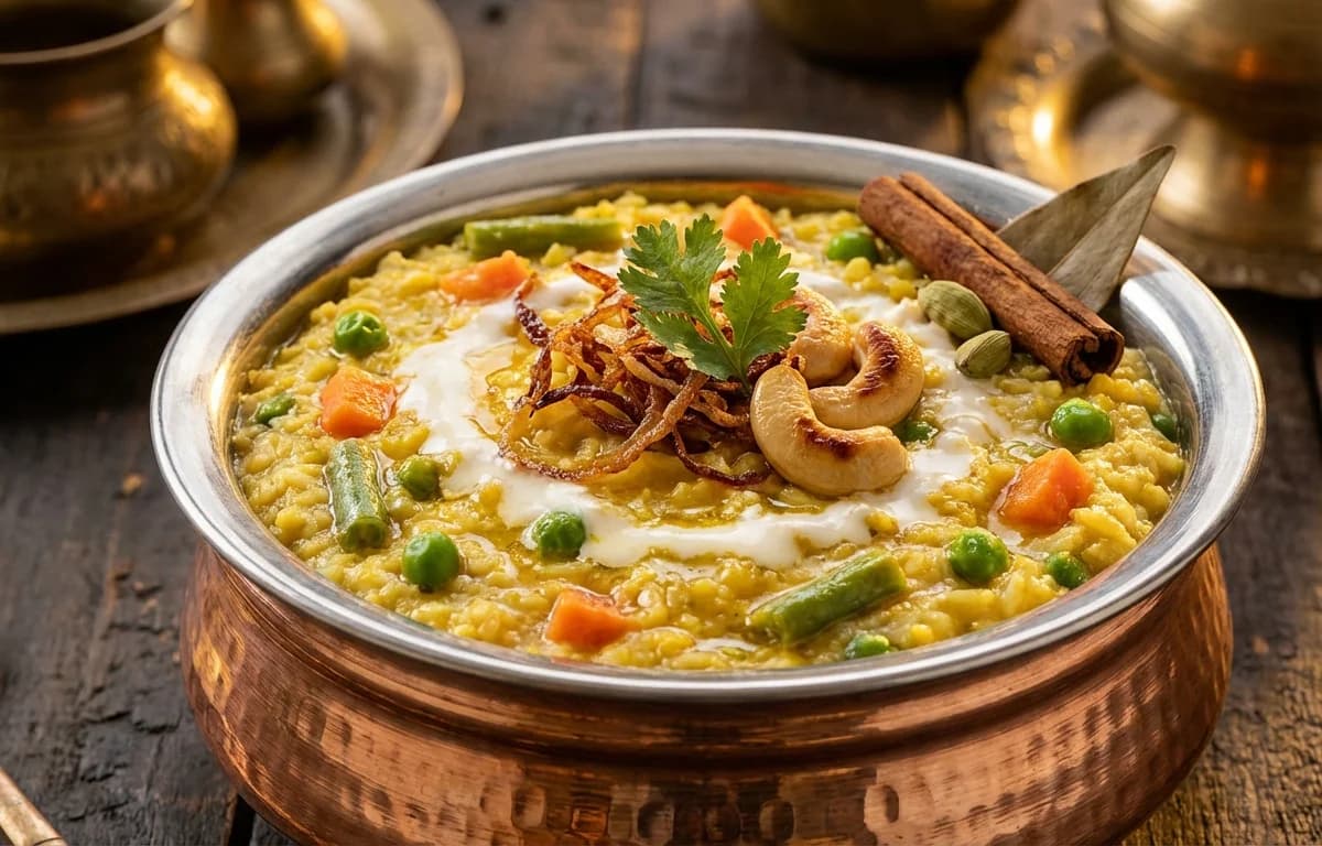 Mughlai Vegetable Khichdi