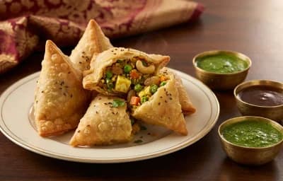 Mughlai Vegetable Samosa