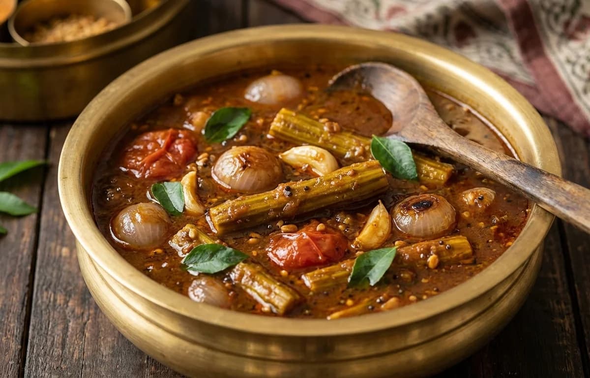 Murungakkai Puli Kuzhambu