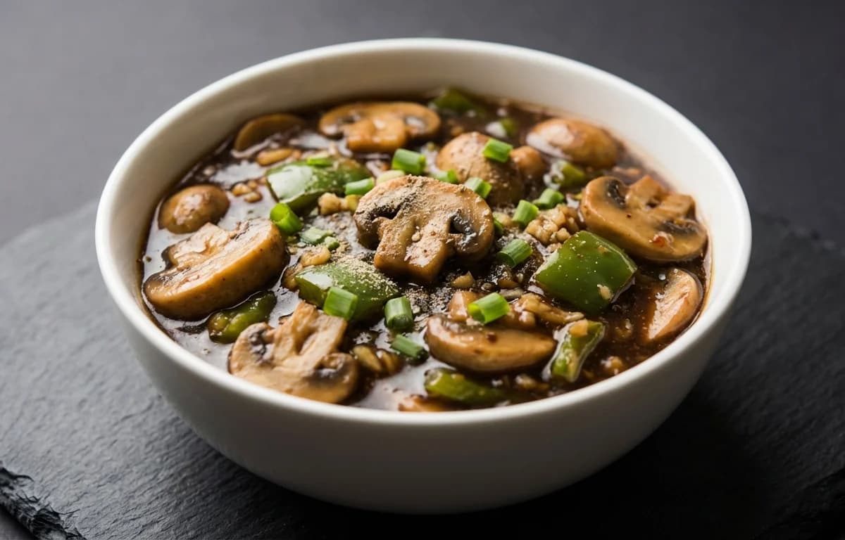 Mushroom Black Bean Sauce