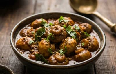 Mushroom Chettinad Gravy