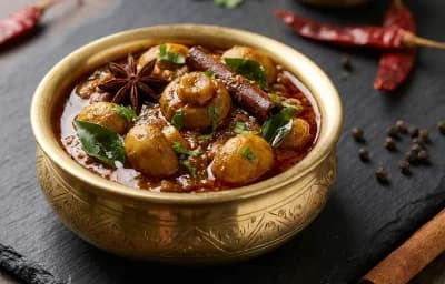 Mushroom Chettinad Masala