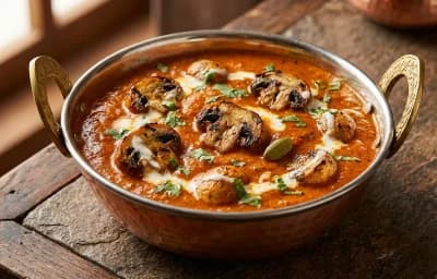 Mushroom Tikka Masala