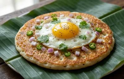 Muttai Uthappam