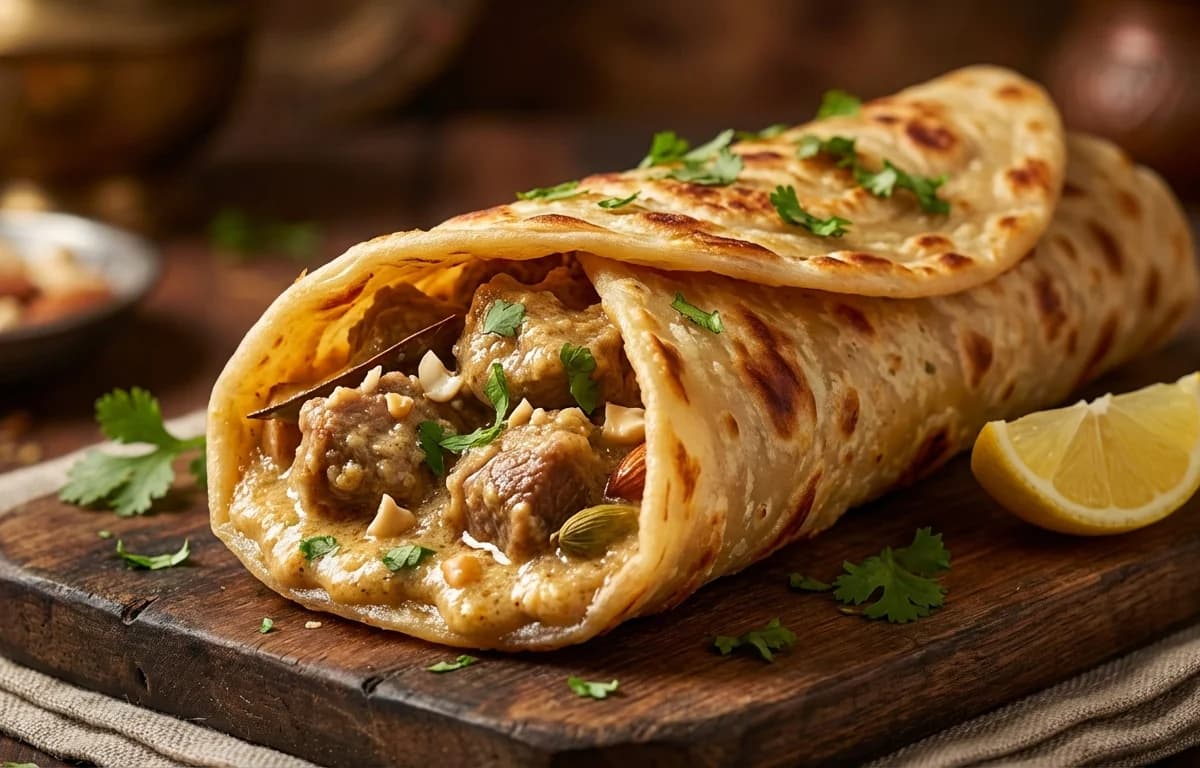 Mutton Korma Roll
