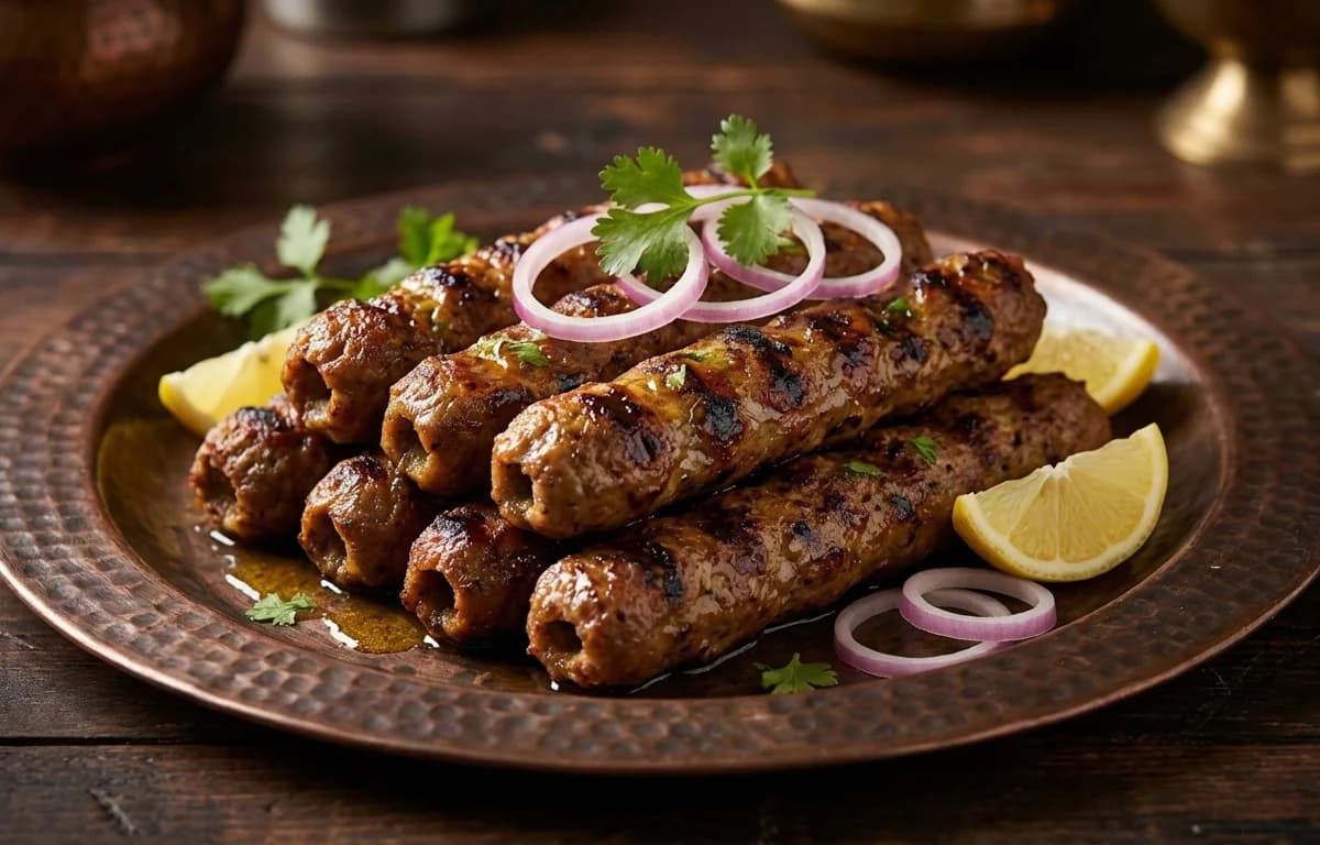 Mutton Seekh Kebab