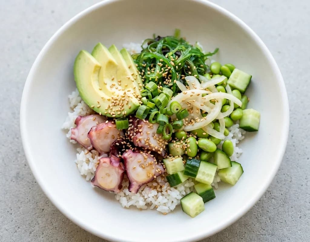 Octopus Poke Bowl