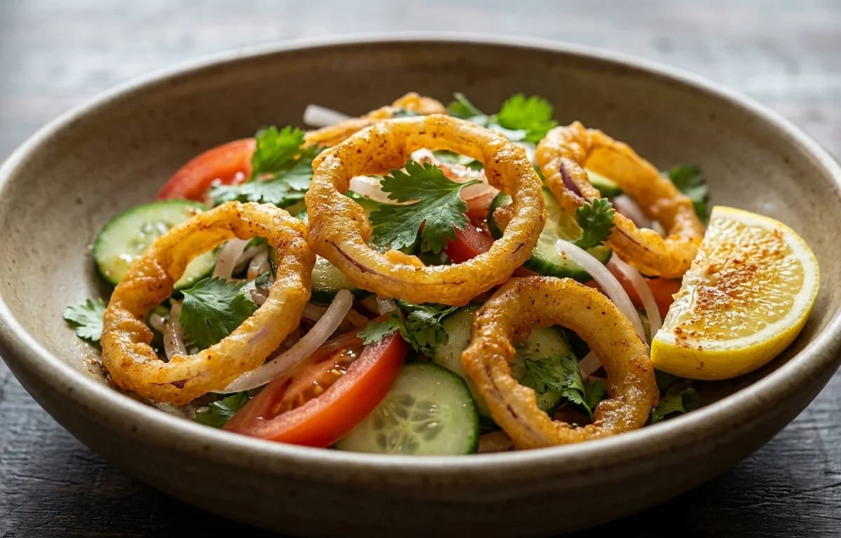 Onion Rings Salad