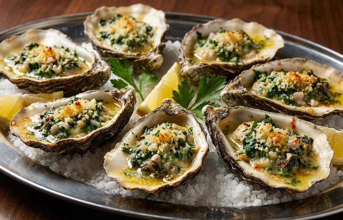 Oysters Rockefeller