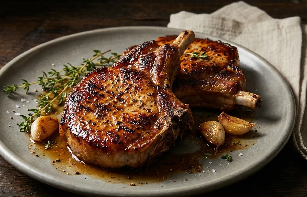 Pan-Fried Pork Chops