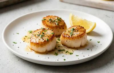 Pan-Seared Scallops