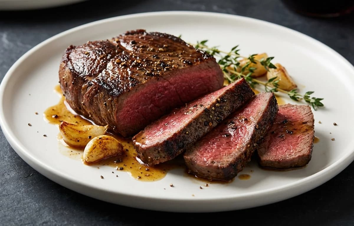 Pan-Seared Venison Steak