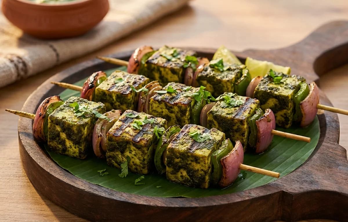Paneer Cafreal Skewers