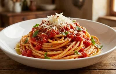 Pasta with Marinara Sauce
