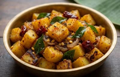 Potato Mezhukkupuratti