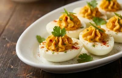 Punjabi Deviled Eggs