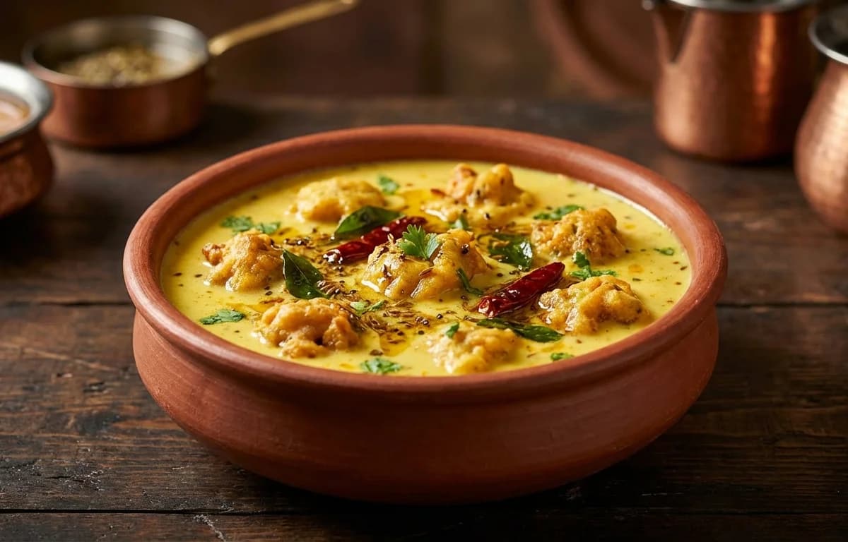 Punjabi Kadhi Pakora