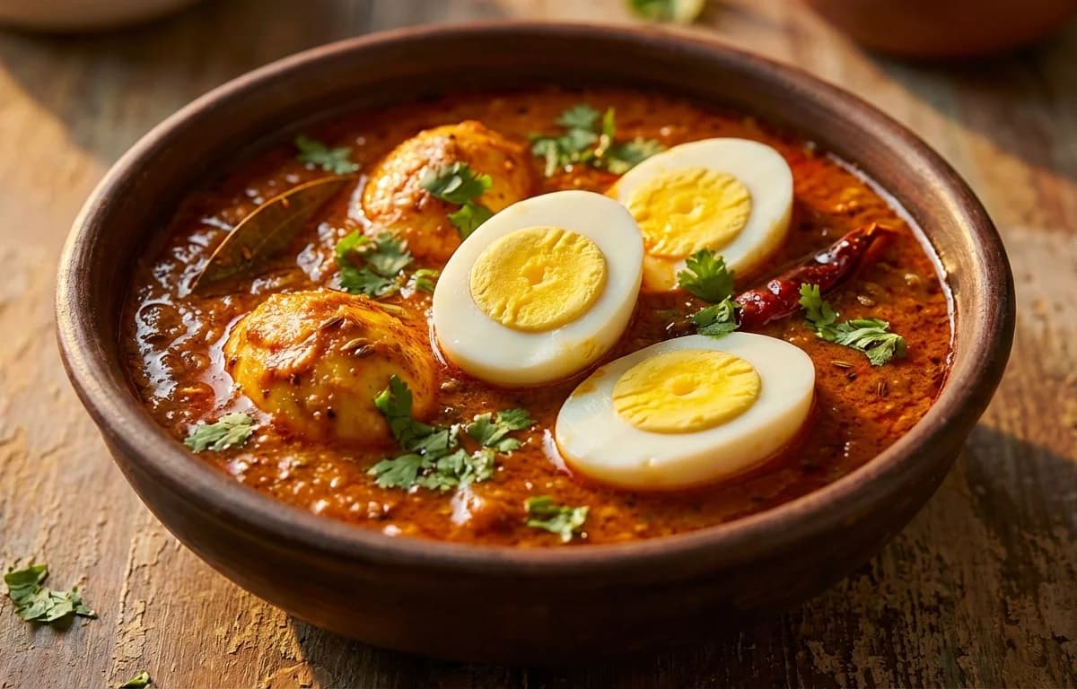 Rajasthani Anda Curry