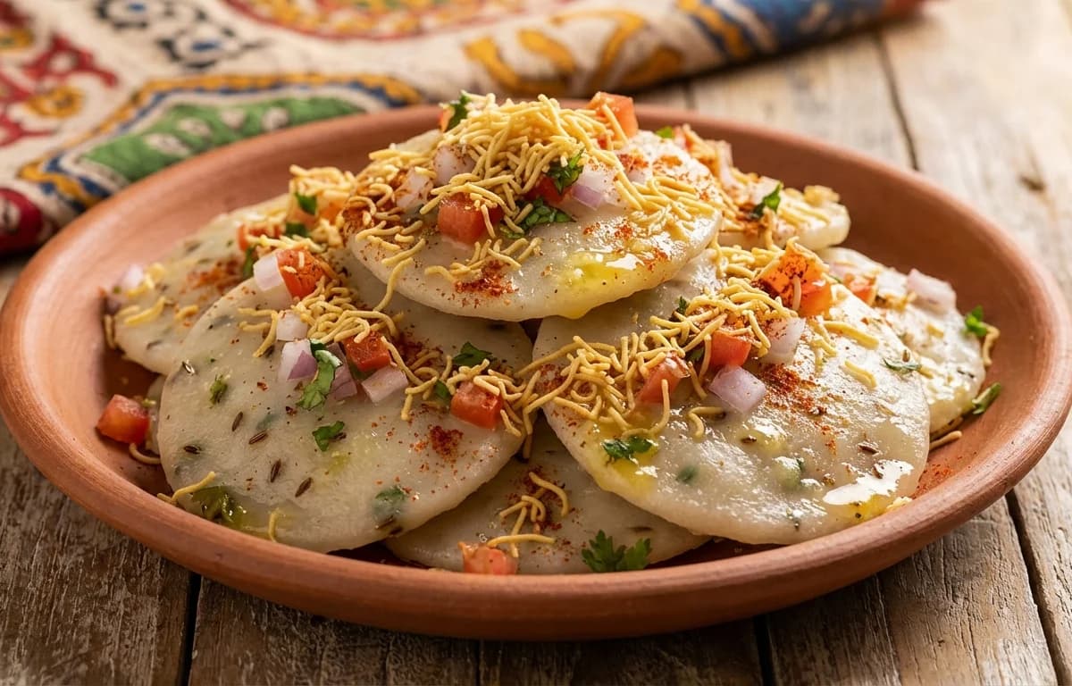 Rajasthani Kheecha Papad