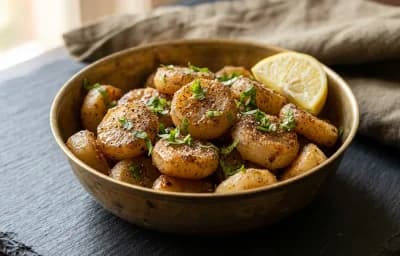 Roasted Water Chestnuts