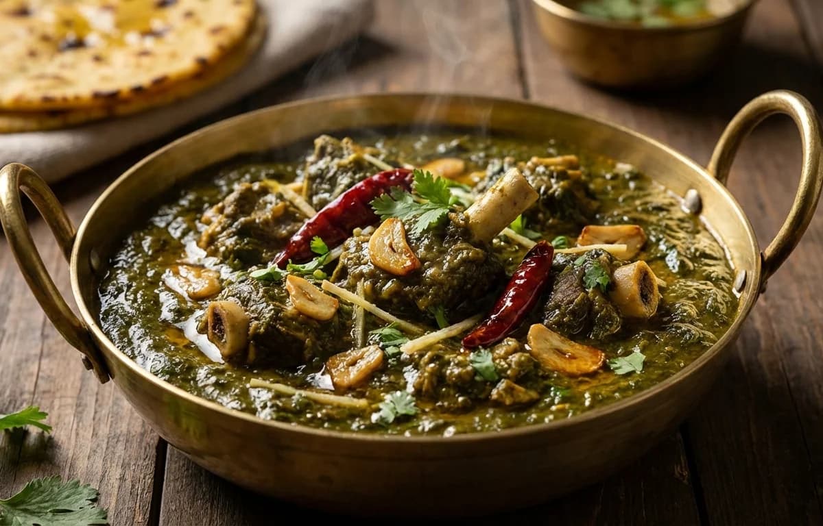 Saag Meat