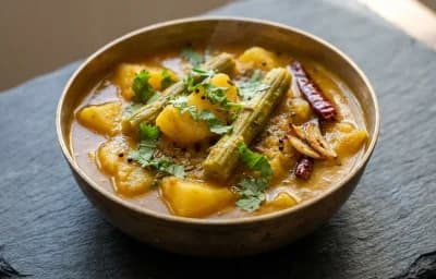 Sajana Chuin Aloo Tarkari