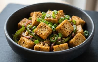 Salt and Pepper Tofu