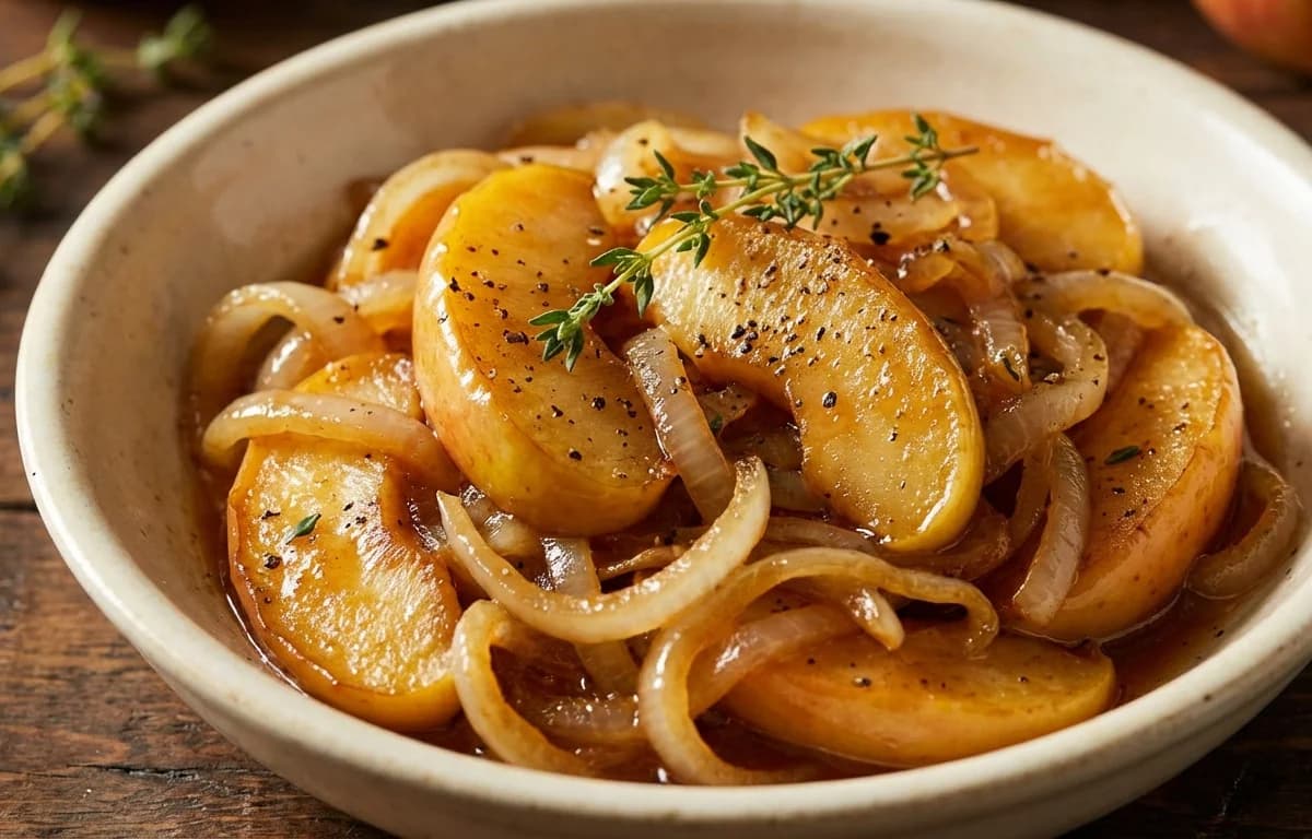 Sauteed Apples and Onions