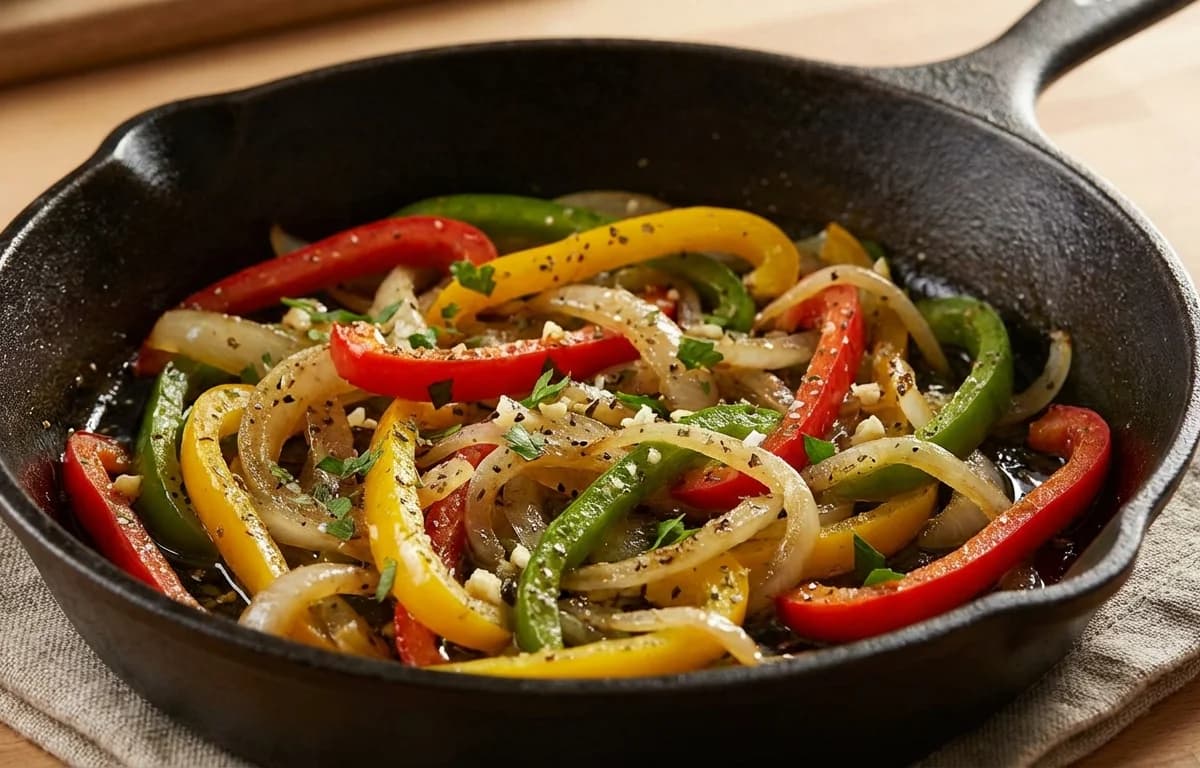 Sauteed Onions and Peppers