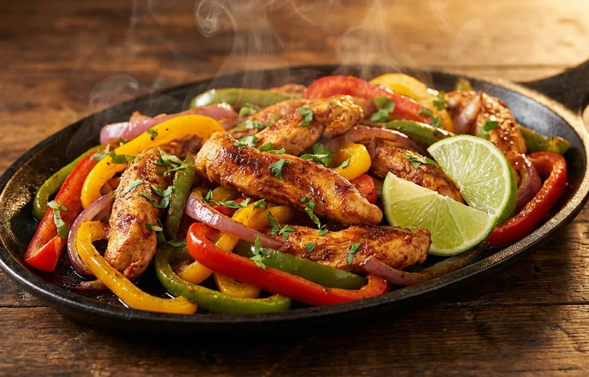 Sheet Pan Chicken Fajitas