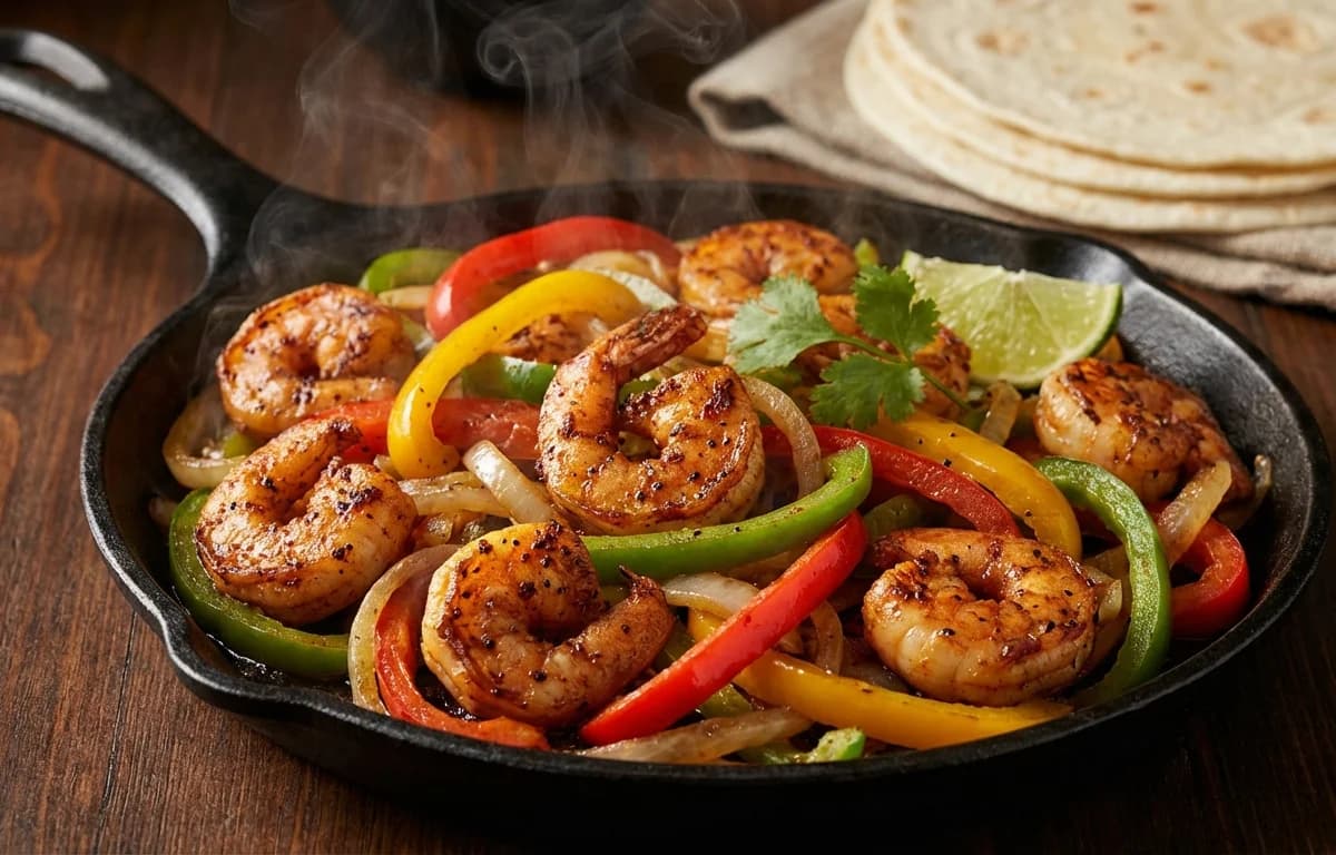 Shrimp Fajitas