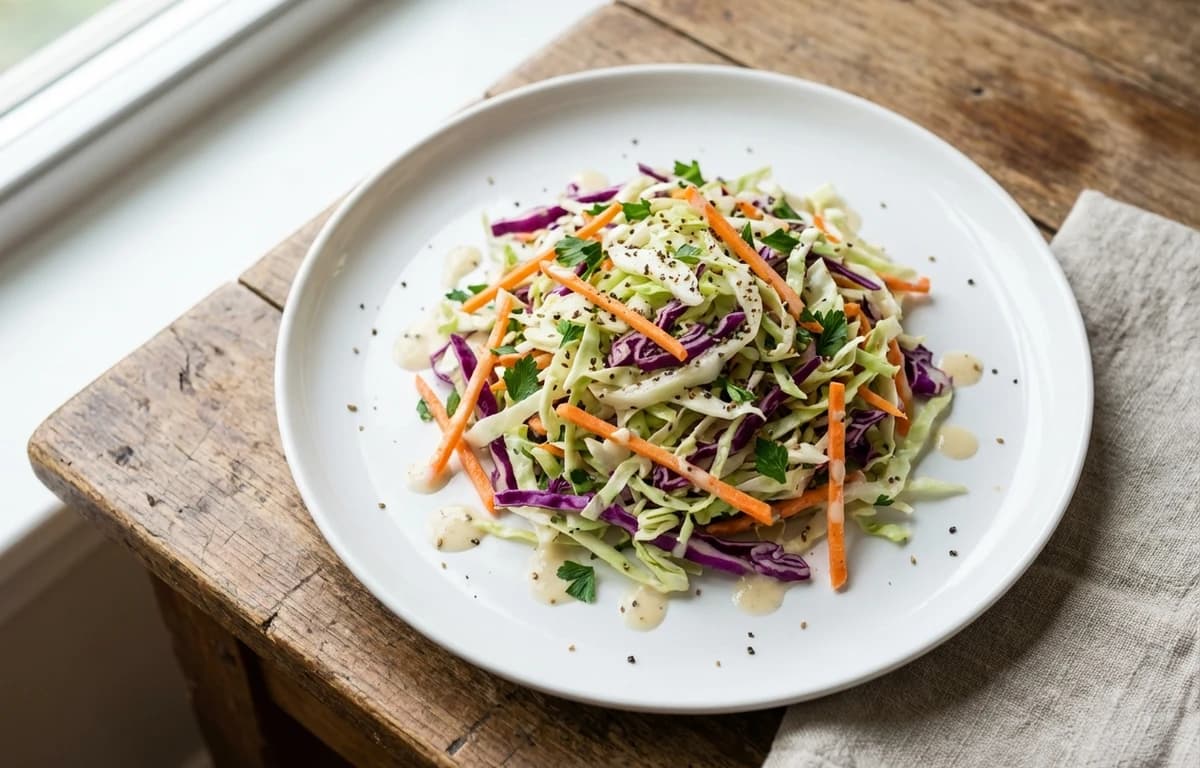 Simple Cabbage Slaw
