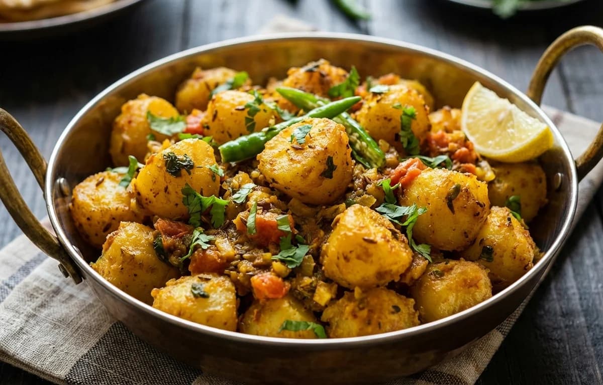 Sindhi Bhugge Aloo