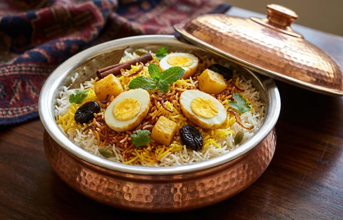 Sindhi Egg Biryani