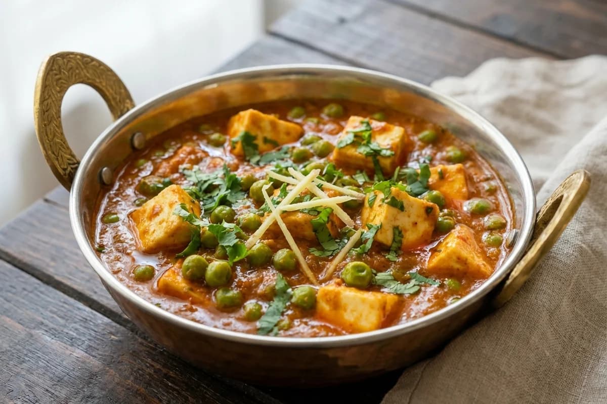 Sindhi Mutter Paneer
