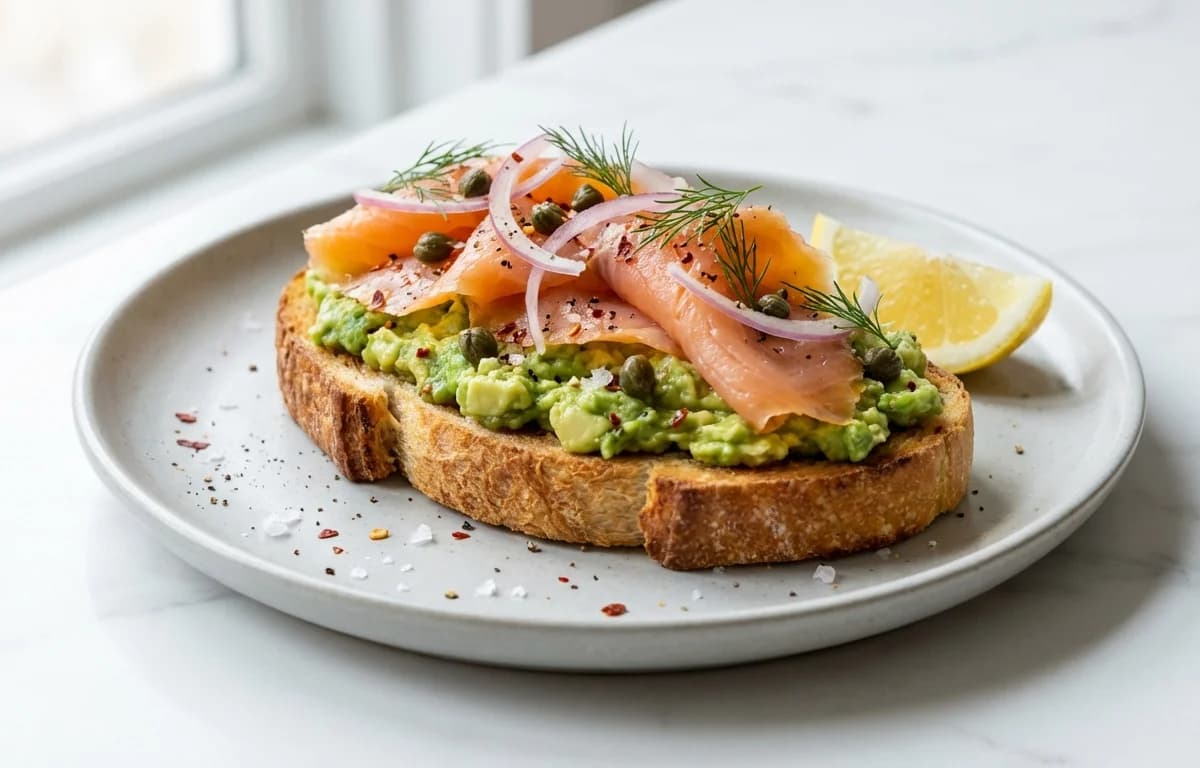 Smoked Salmon Avocado Toast