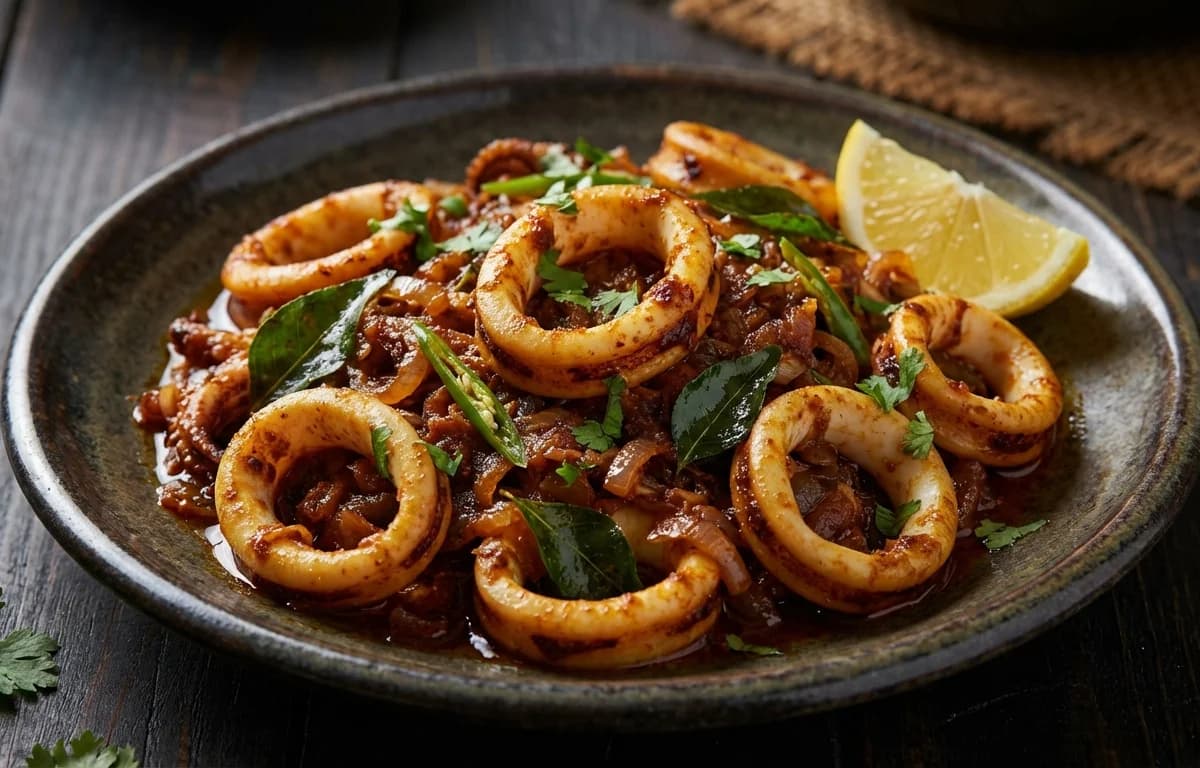 Squid Masala Fry