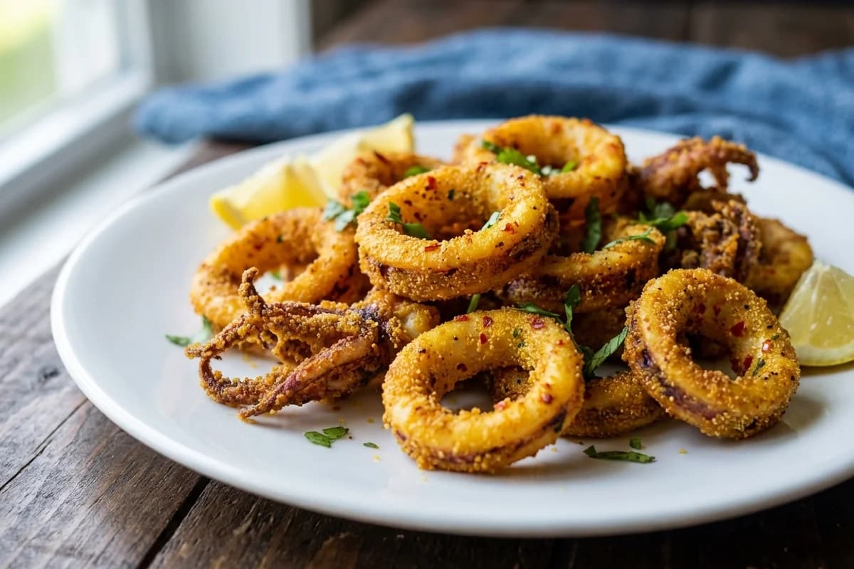 Squid Rava Fry