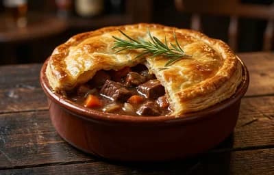 Steak and Guinness Pie