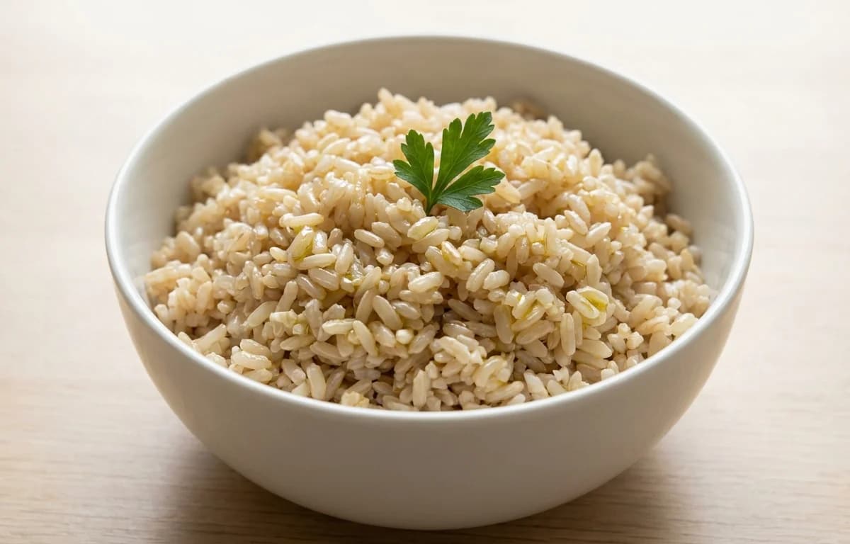 Steamed Brown Rice