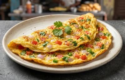 Street-Style Double Omelette