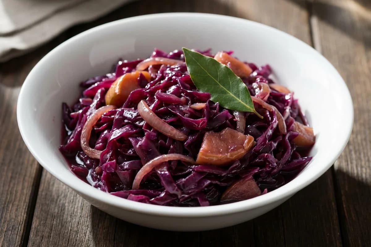 Sweet and Sour Red Cabbage
