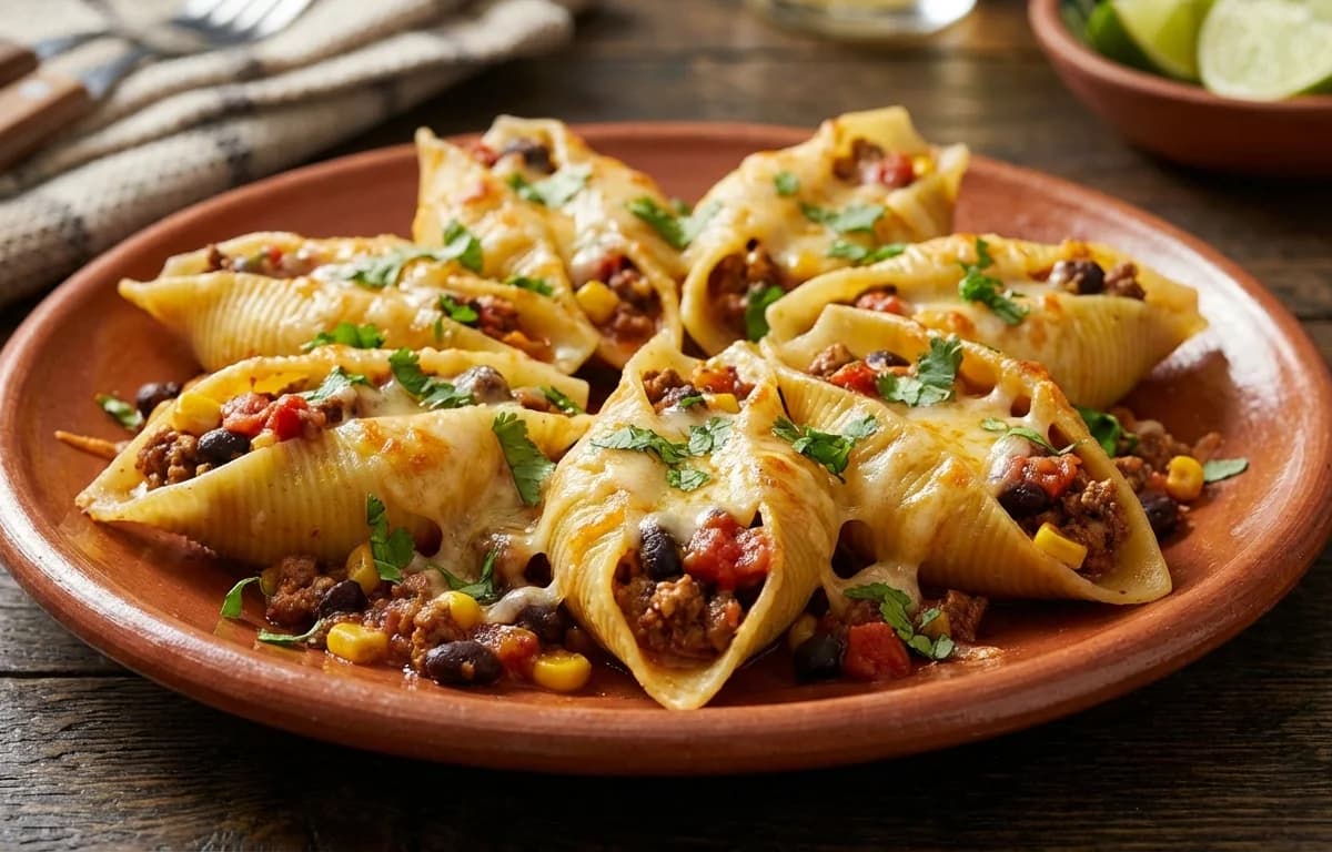 Taco Stuffed Shells